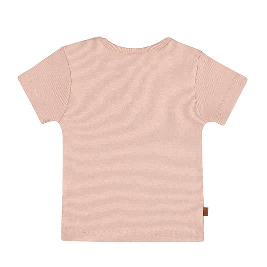 Frogs & Dogs Kids Garden T-Shirt | Rose Smoke