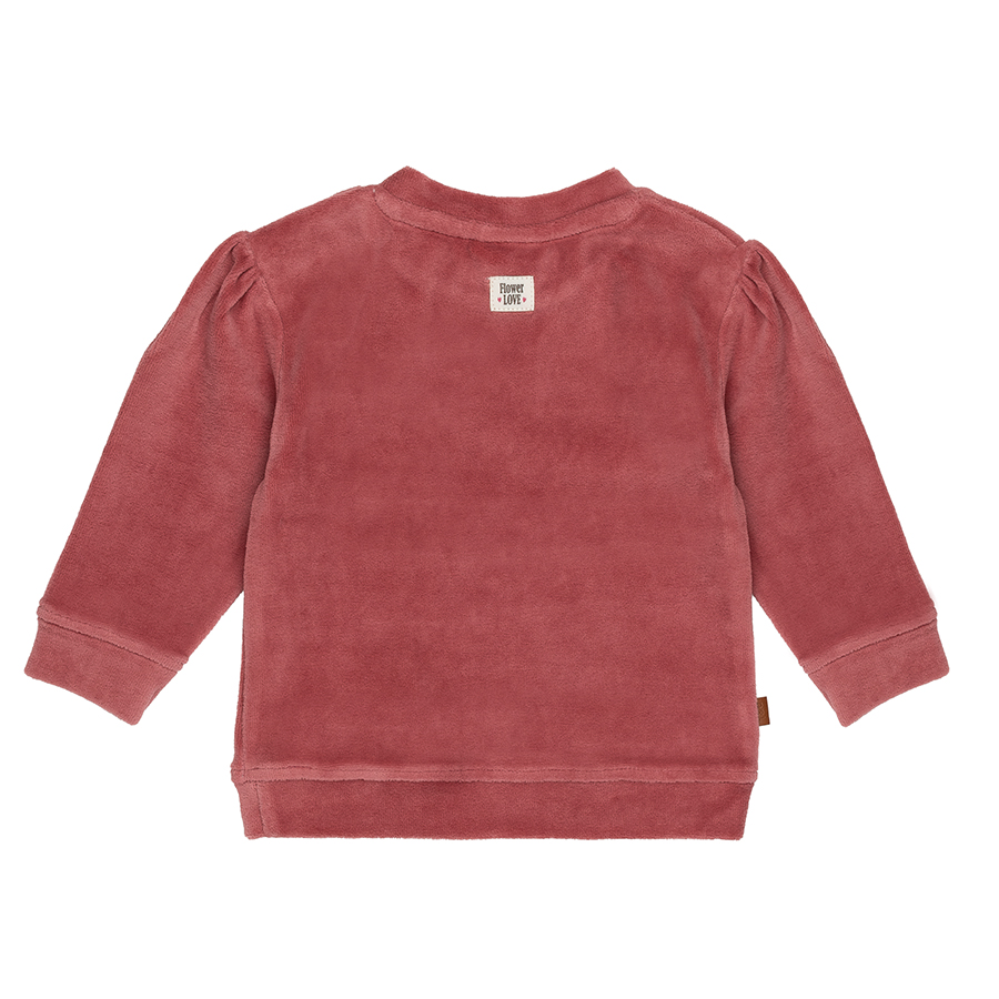 You Are Loved baby fluwelen sweater | Mesa Rose