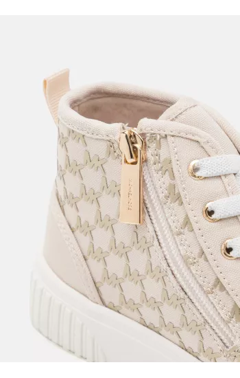 Michael Kors - Sneaker crème glitter