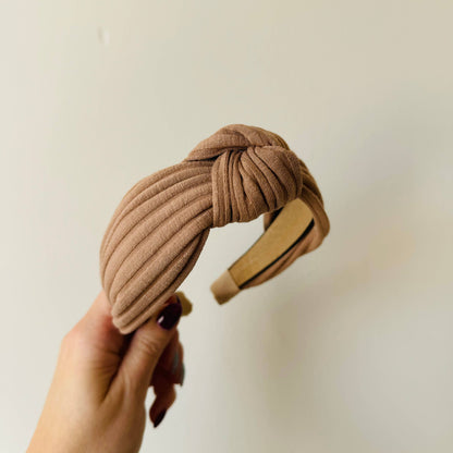 Bibi Kidz - Knoop Haarbanden Rib meerdere varianten