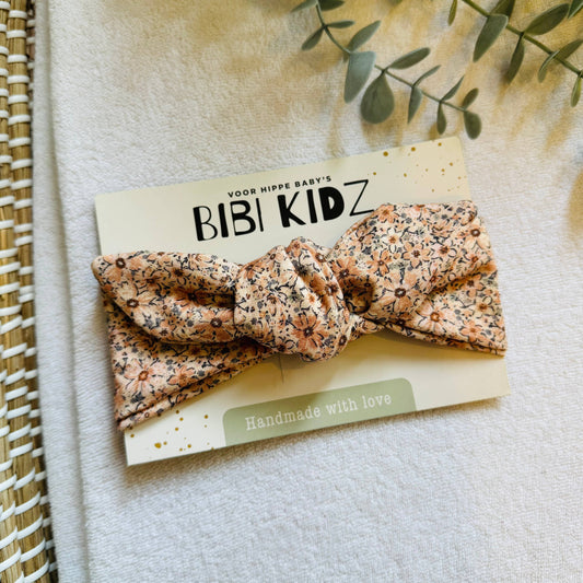 Bibi Kidz - Haarband Winter Bloem Cacoa