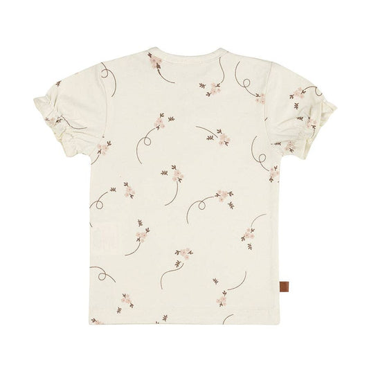 Frogs & Dogs Baby T-Shirt - Flo SS | White Alyssum