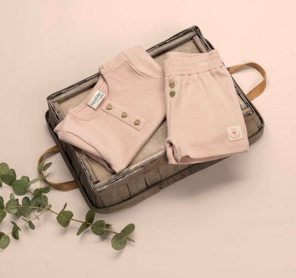 Frogs & Dogs Kids - Korte Broek Garden | Rose Smoke