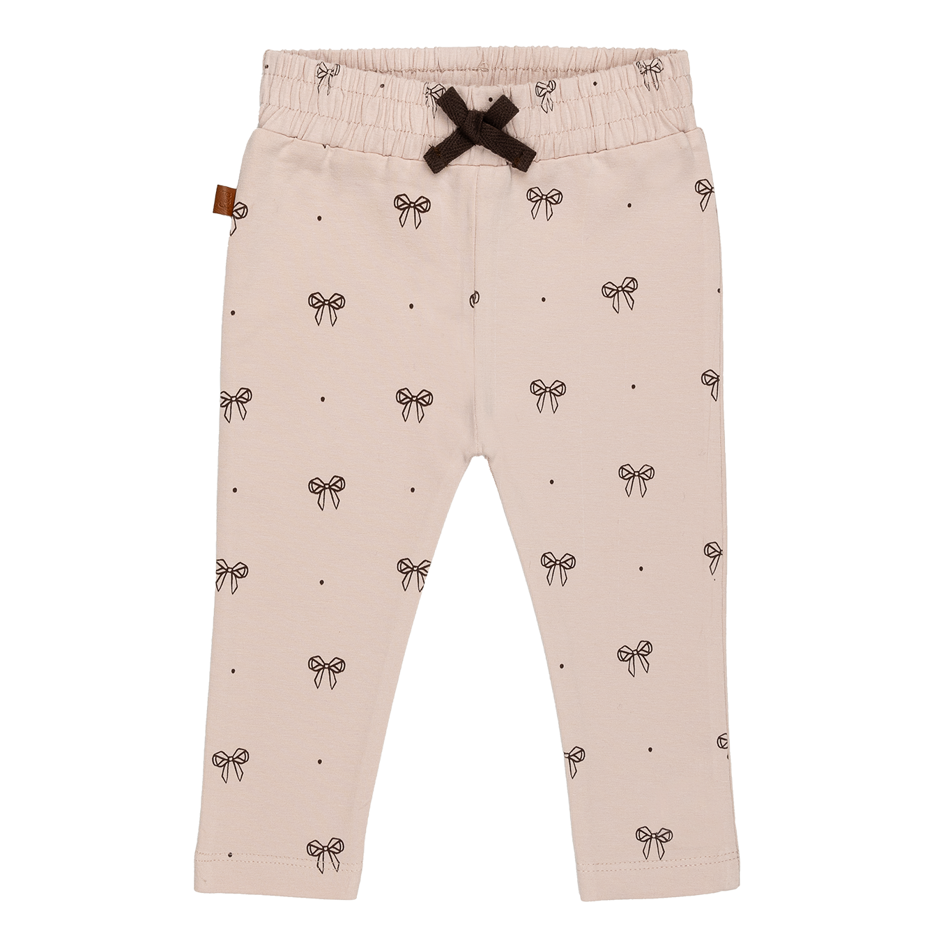 Ballerina babybroek met strik | Sepia Rose - JRS Kids Fashion
